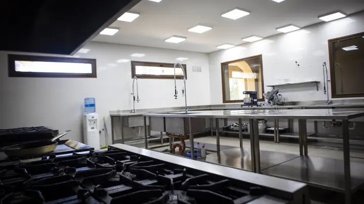 Anafes y mesadas de la cocina